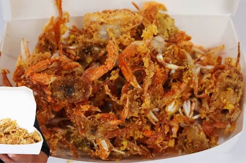 Resep ide usaha baby crabs garing sampai ke tulang, semua bagian bisa dimakan!