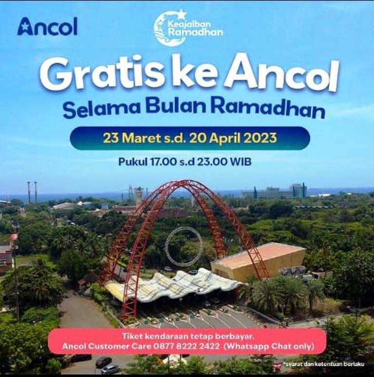 Gratis ke Ancol Selama Bulan Ramadhan