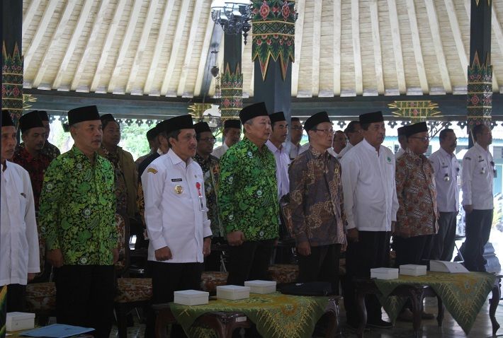 Musyawarah Daerah DMI, Rabu 15 Maret 2023, di Pendopo Kabupaten.