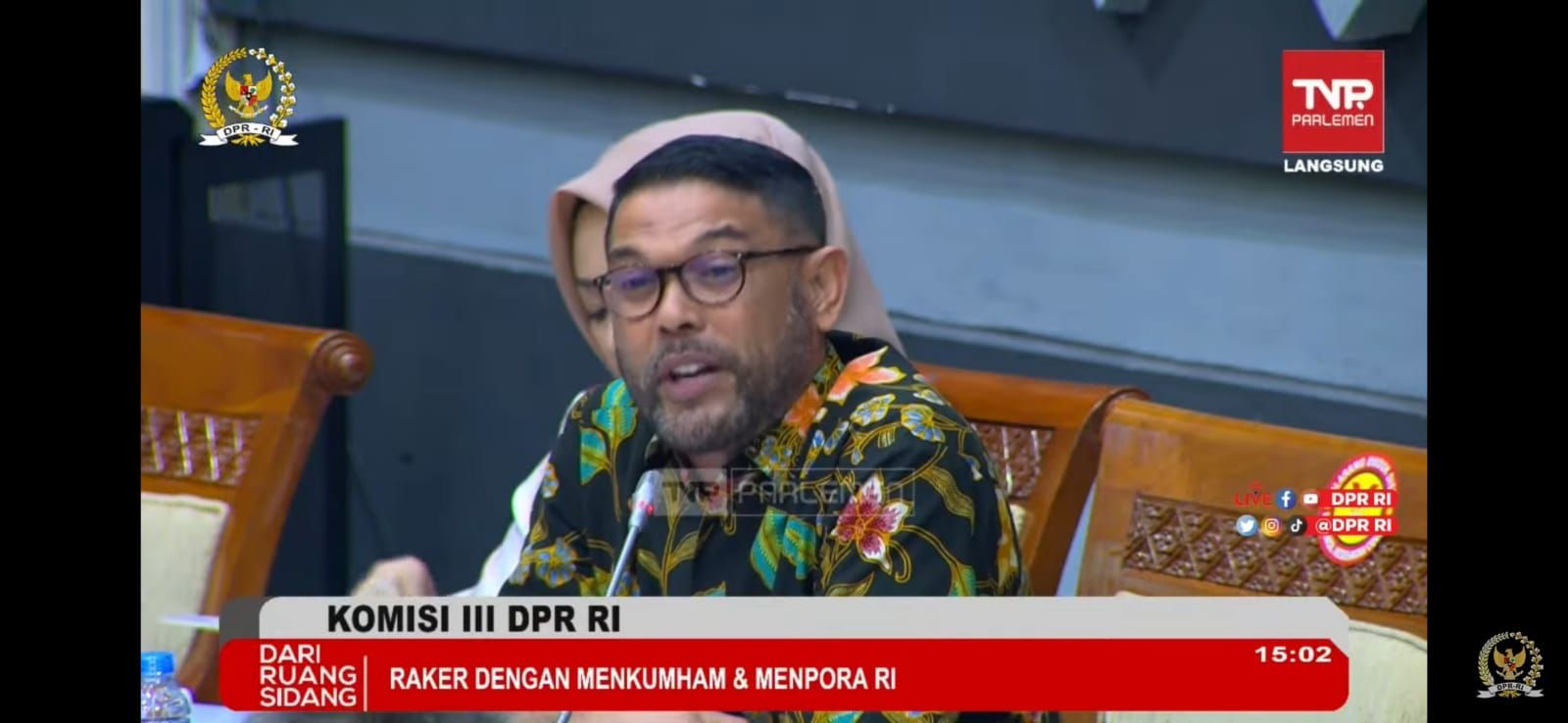 Tegas! Komisi III DPR RI Fraksi PKS dengan tegas menolak Kehadiran Tim U20 Israel Bertanding di Piala Dunia, Begini Pandangannya