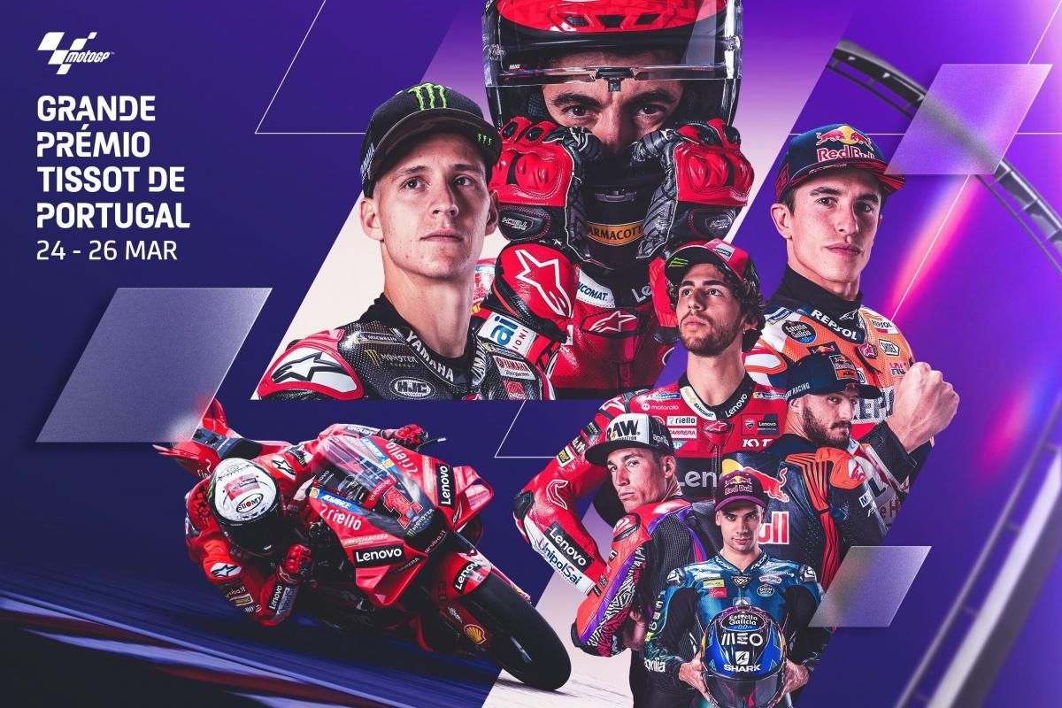MotoGP 2023 seri pertama di Sirkuit Algarve, Portimo, Portugal.
