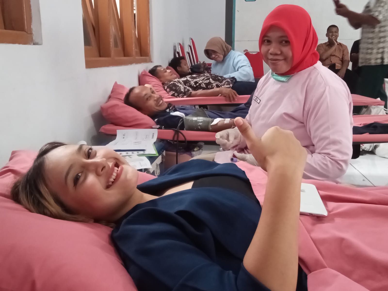 Unit Donor Darah PMI Banjarnegara buka 24 jam setiap hari dan siap melayani pendonor darah selama bulan suci Ramadhan 1444 Hijriyah