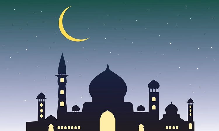 Ilustrasi bulan suci Ramadhan.