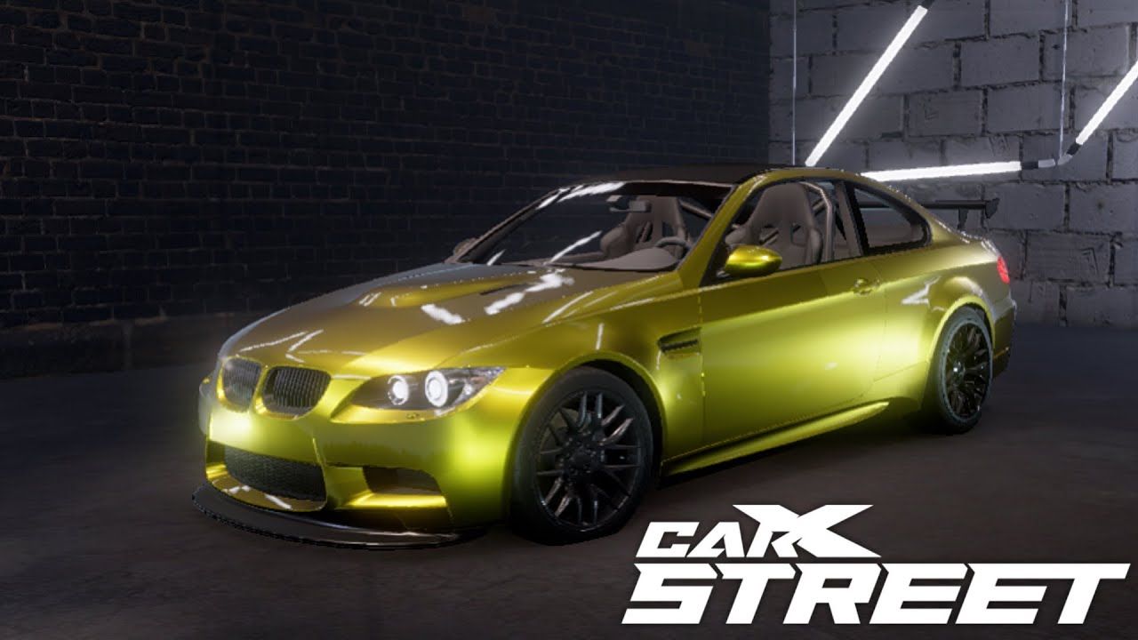 Salah satu mobil terbaik di game CarX Street, M92
