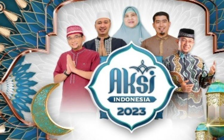  Akses live streaming Aksi Indosiar 2023,  dipandu oleh Ramzi, Abdel Achrian, Gilang Dirga, Irfan Hakim, dan Lady Rara.