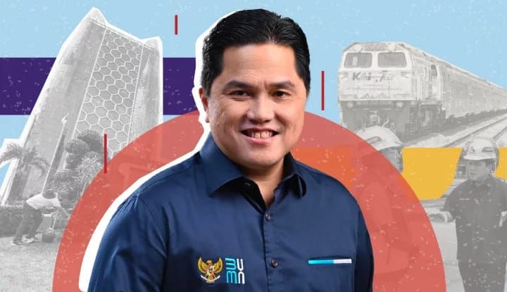 Menteri BUMN Erick Thohir.*