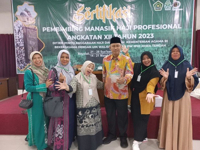 90 peserta sertifikasi haji dinyatakan lulus 100 persen, kompetensinya tak perlu diragukan.