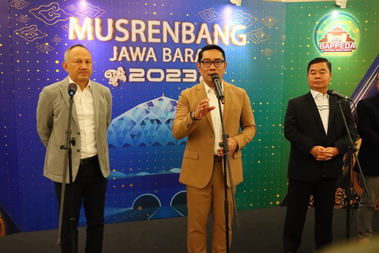 Gubernur Jawa Barat Ridwan Kamil dalam Musrenbang Kawa Barat 2023. 