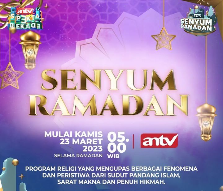 Jadwal Acara ANTV 23 Maret 2023: Cinta Ramadan, Jodoh Wasiat Bapak 3 hingga Supermarket Sweep Indonesia