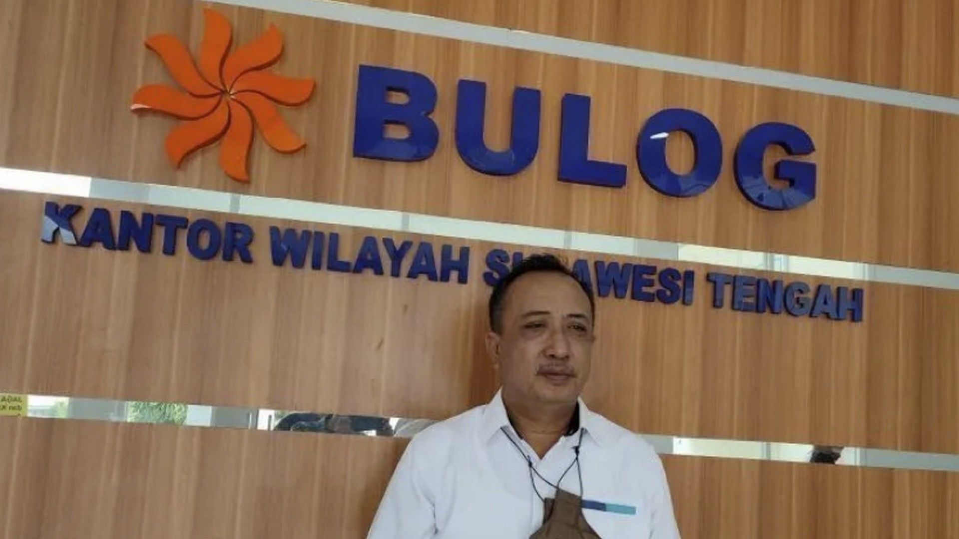 Kepala Kanwil Perum Bulog Sulawesi Tengah, David Susanto. ANTARA/Muhammad Izfaldi