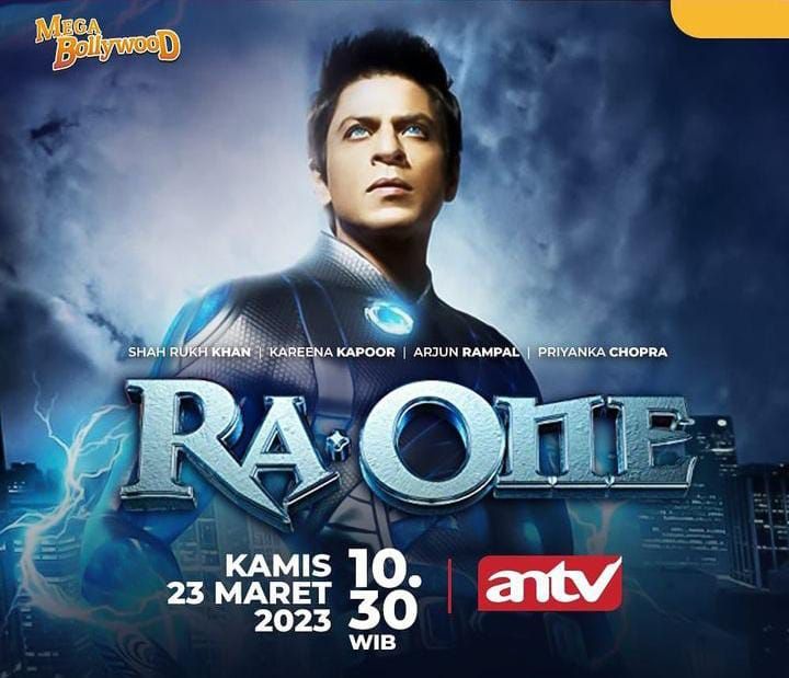 Mega Bollywood RA One Pada Jadwal Acara ANTV Hari Ini, Kamis 23 Maret 2023