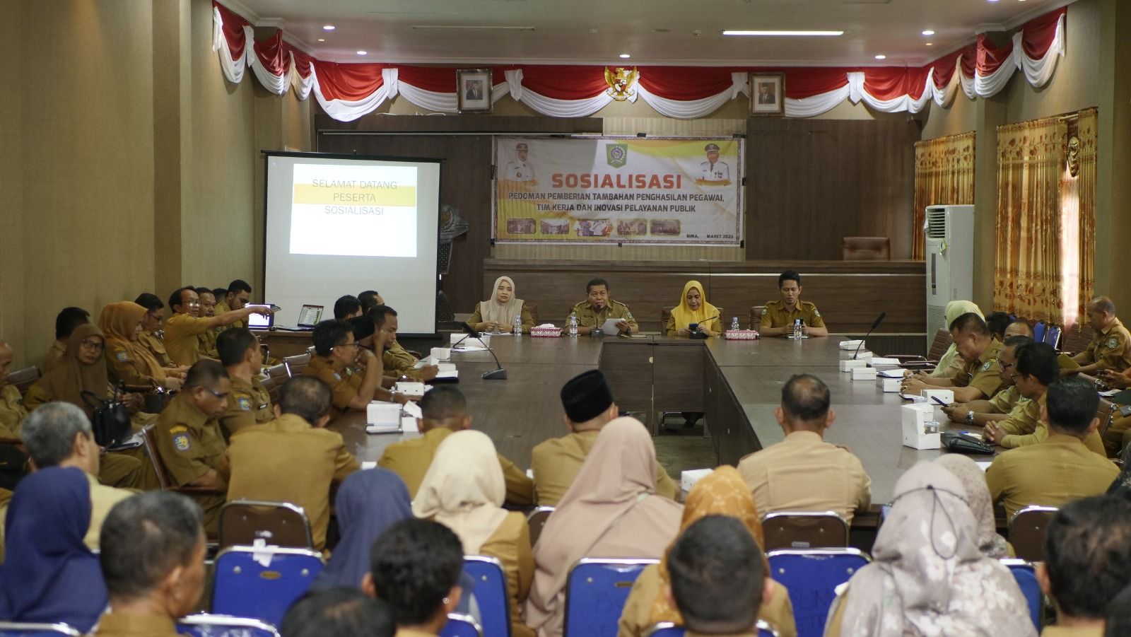 Inilah 3 Agenda Kerja Yang Dihelat Pada Sosialisasi Pemkab Bima, Nusa Tenggara Barat