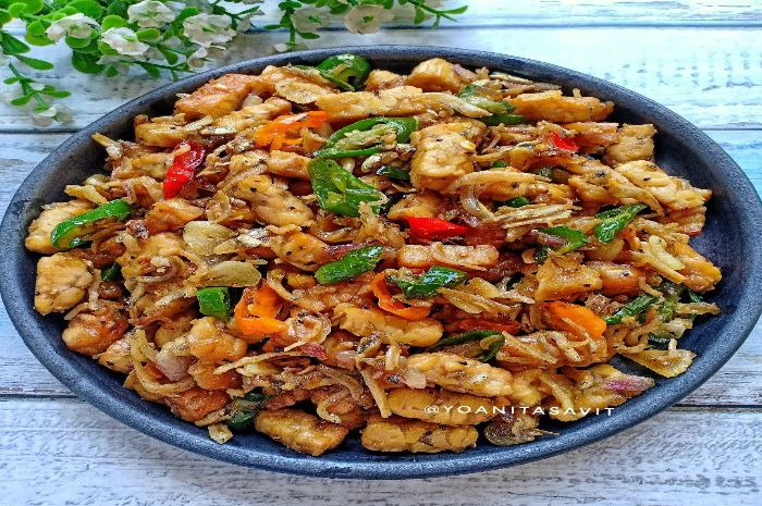 Hidangan tumis tempe teri buat menu makan keluarga