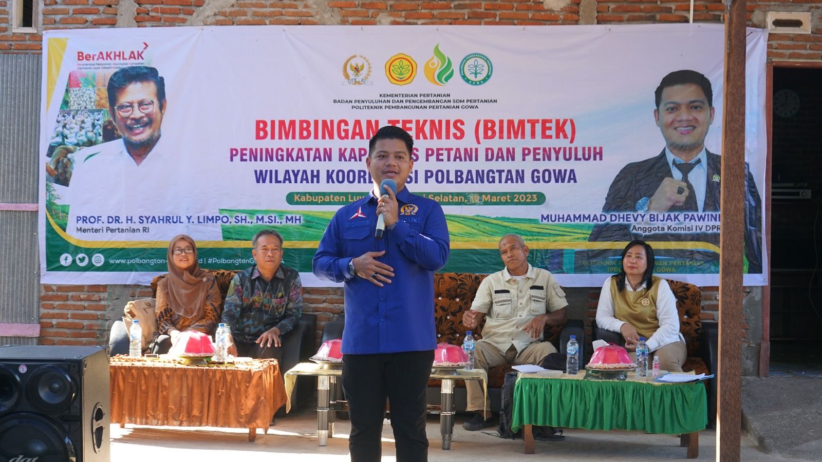 Konsen Tingkatkan Kualitas SDM, Kementan dan Komisi IV DPR RI Gelar Bimtek di  Sulawesi Selatan  