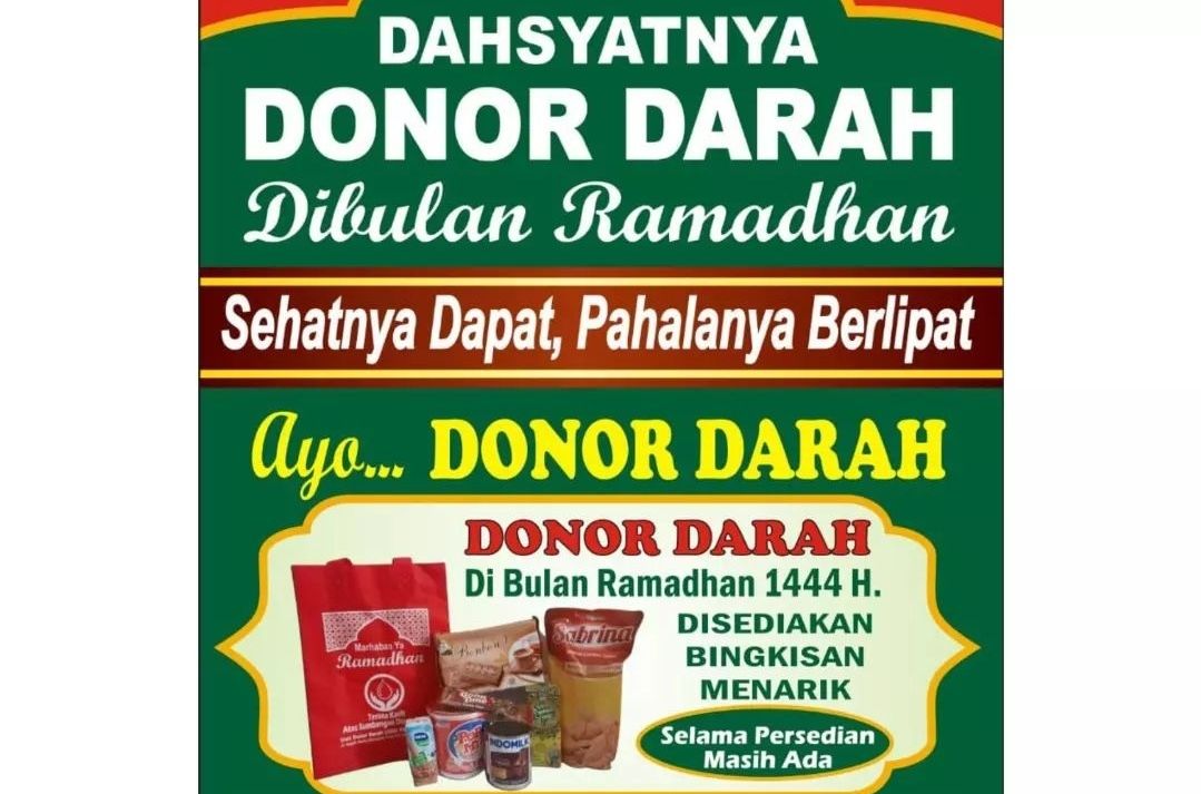 PMI Kabupaten Tegal ajak masyarakat donor darah di bulan Ramadhan