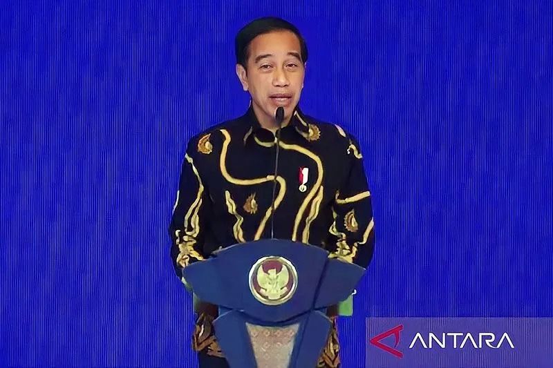 Presiden Jokowi larang pejabat negara untuk bukber.
