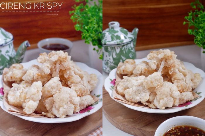 Resep cireng crispy bumbu rujak untuk menu takjil buka puasa 