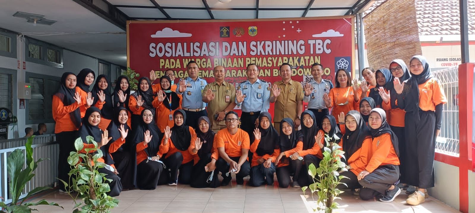 Kegiatan di Lapas Kelas II B Bondowoso.