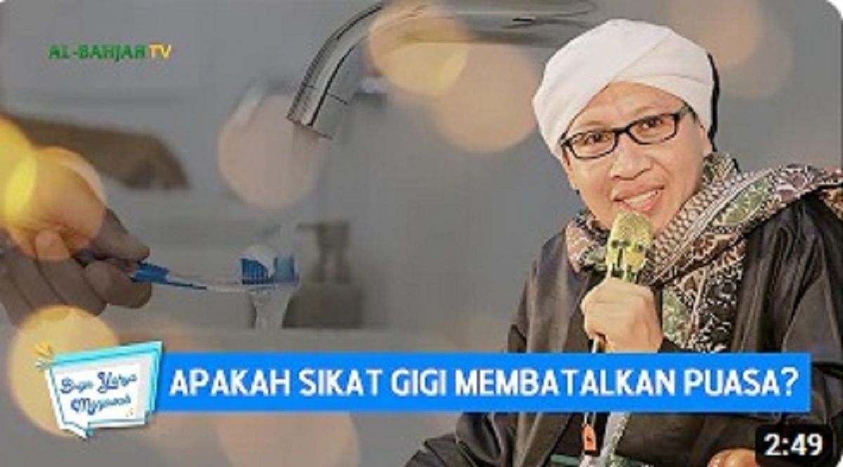 Apakah Sikat Gigi di Siang Hari Membatalkan Puasa? Hukum Gosok Gigi Saat Puasa Menurut Buya Hamka, Yok Simak