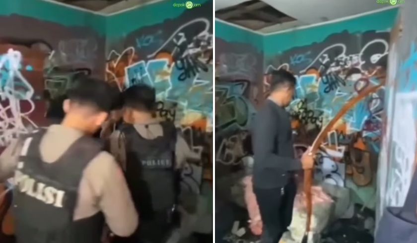 Miris! Pelajar Jadi Pemasok Sajam untuk Tawuran di Depok, Polisi Temukan Celurit Besar di Rumahnya