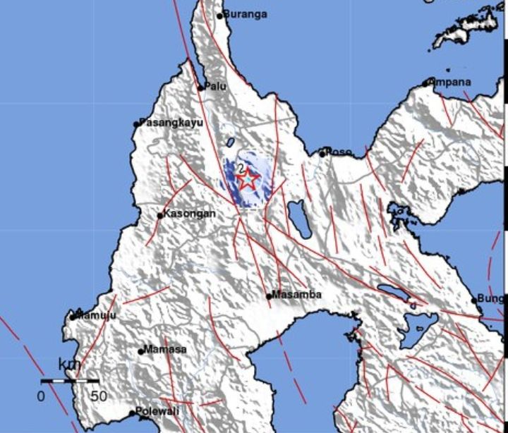 Gempa Hari Ini 24 Maret 2023 Guncang Kabupaten Poso, Magnitudo 3.5
