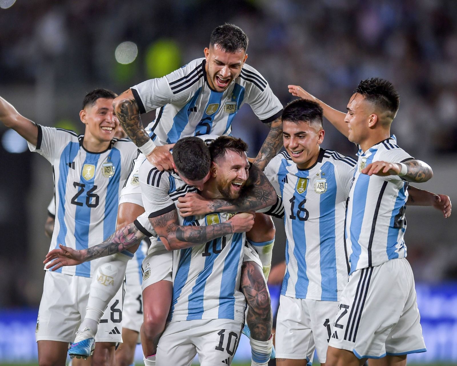 Argentina sukses tumbangkan Panama, Messi sumbang satu gol