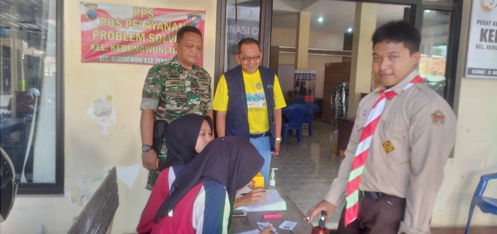 Forum Serasi Madani Ikut Berperan dalam Percepatan Vaksinasi di Kelurahan Kedungwuni Timur Kabupaten Pekalongan