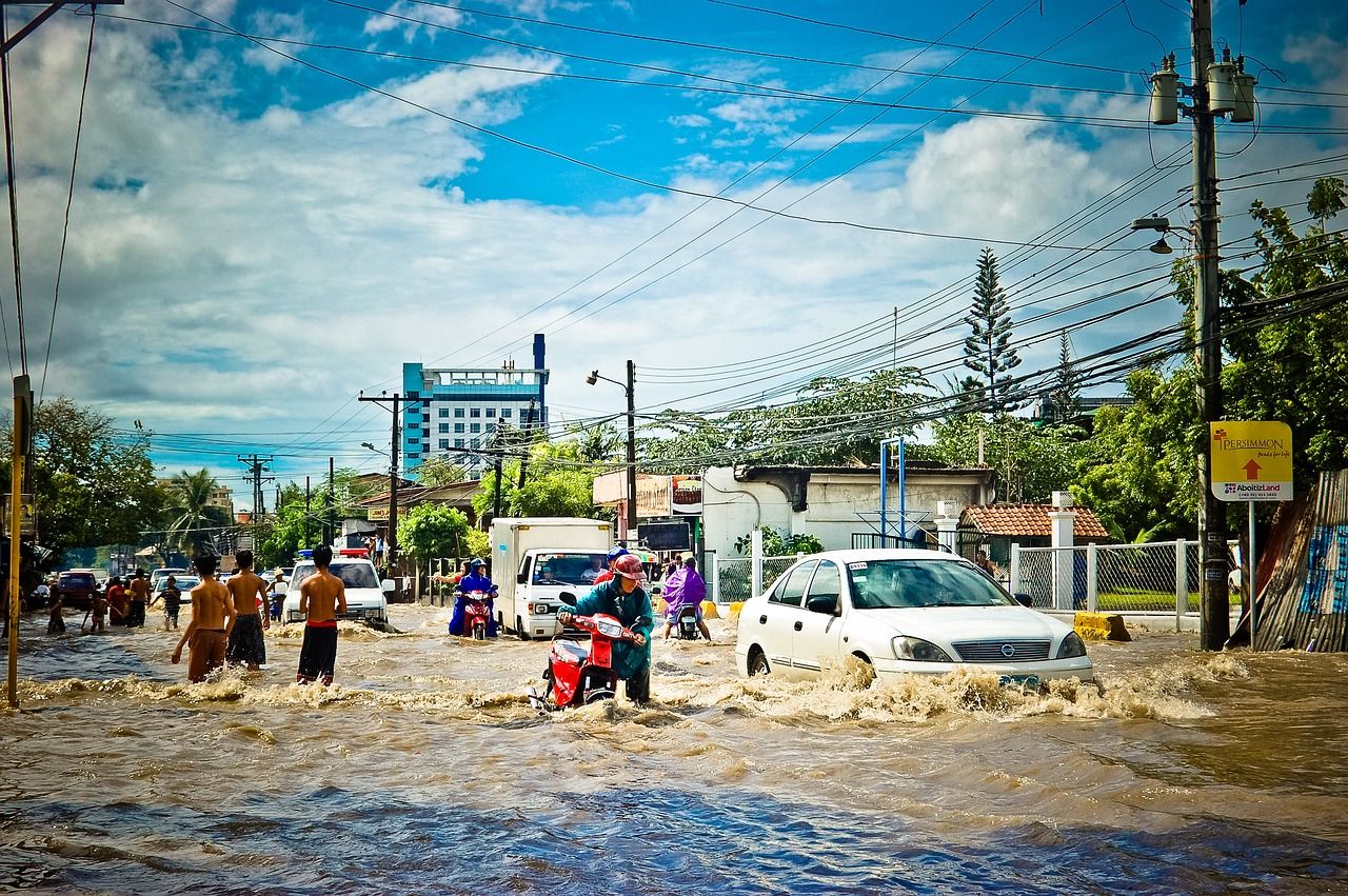 ilustrasi banjir -- Rawan Banjir!!3 Daerah Mojokerto Ini Wajib di Antisipasi untuk Hindari Kepadatan