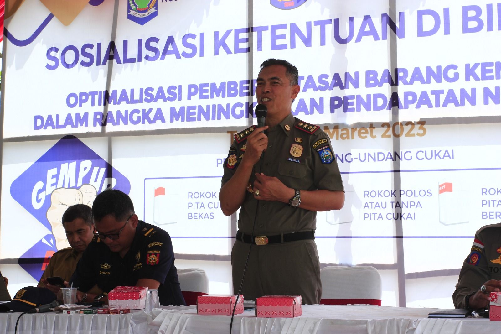 Kasatpol PP NTB, Yusron Hadi dsat berada di Lombok Utara
