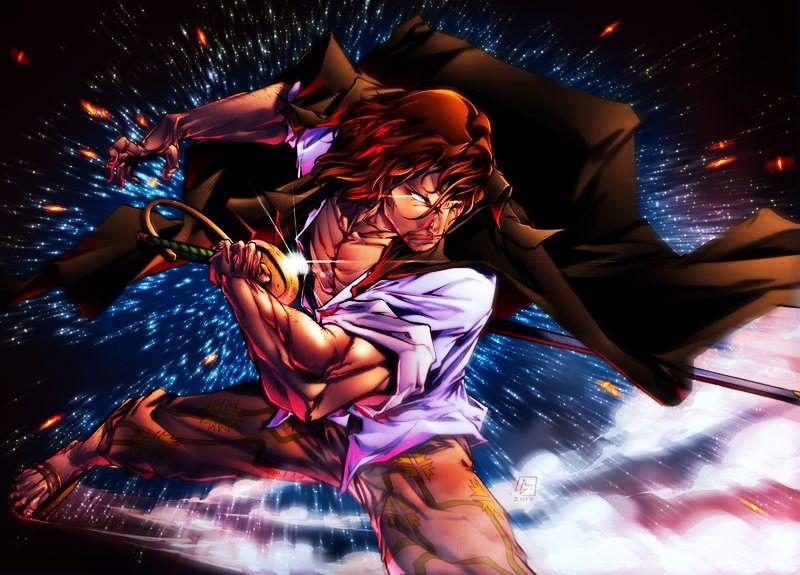Spoiler One Piece 1079, Shanks berambut merah dan kalahkan Kid dengan mudah.