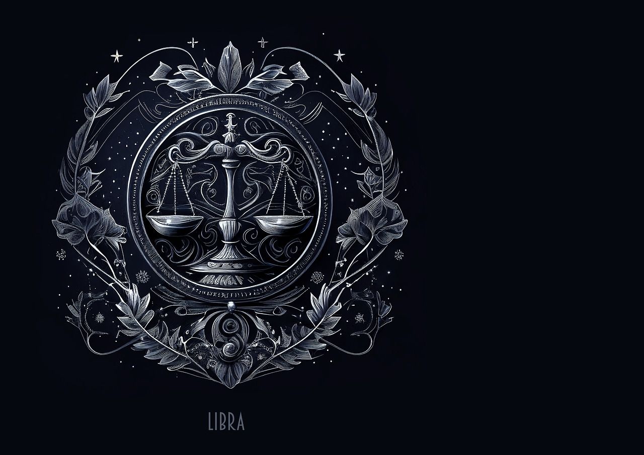 Ilustrasi-Simbol zodiak Libra.