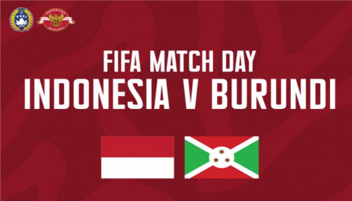 Jadwal acara TV Indosiar hari ini menghadirkan laga live Indonesia vs Burundi