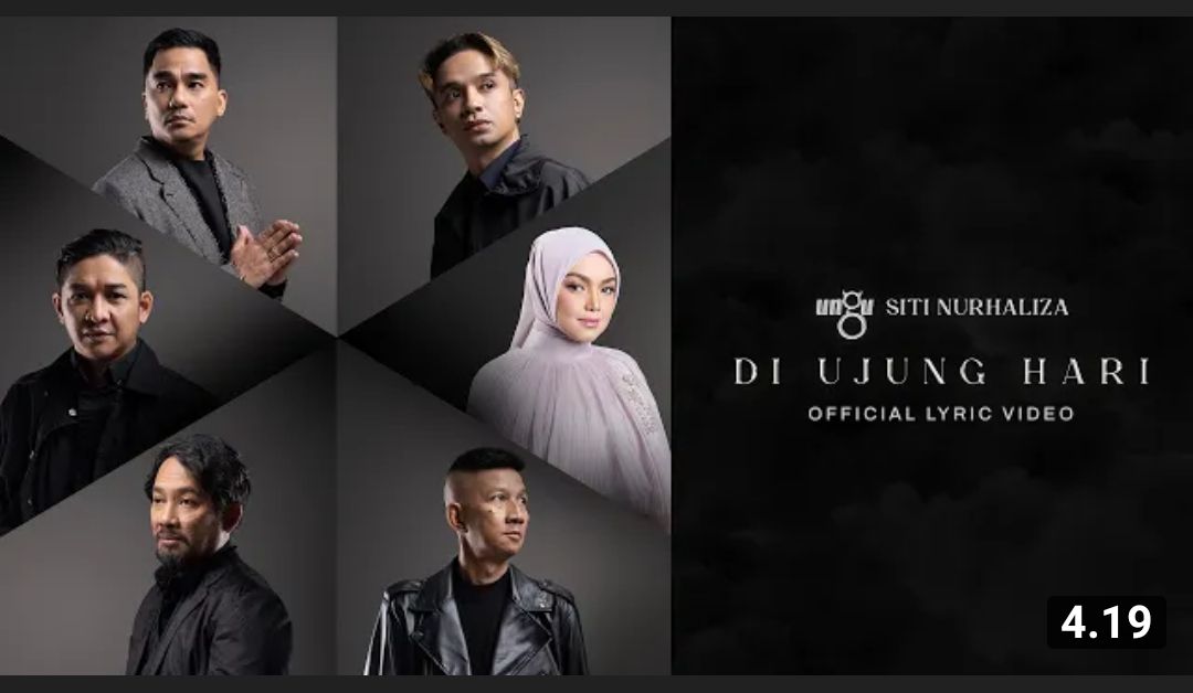 Ungu Menggandeng Siti Nurhaliza dalam Single Religi Di Ujung Hari.
