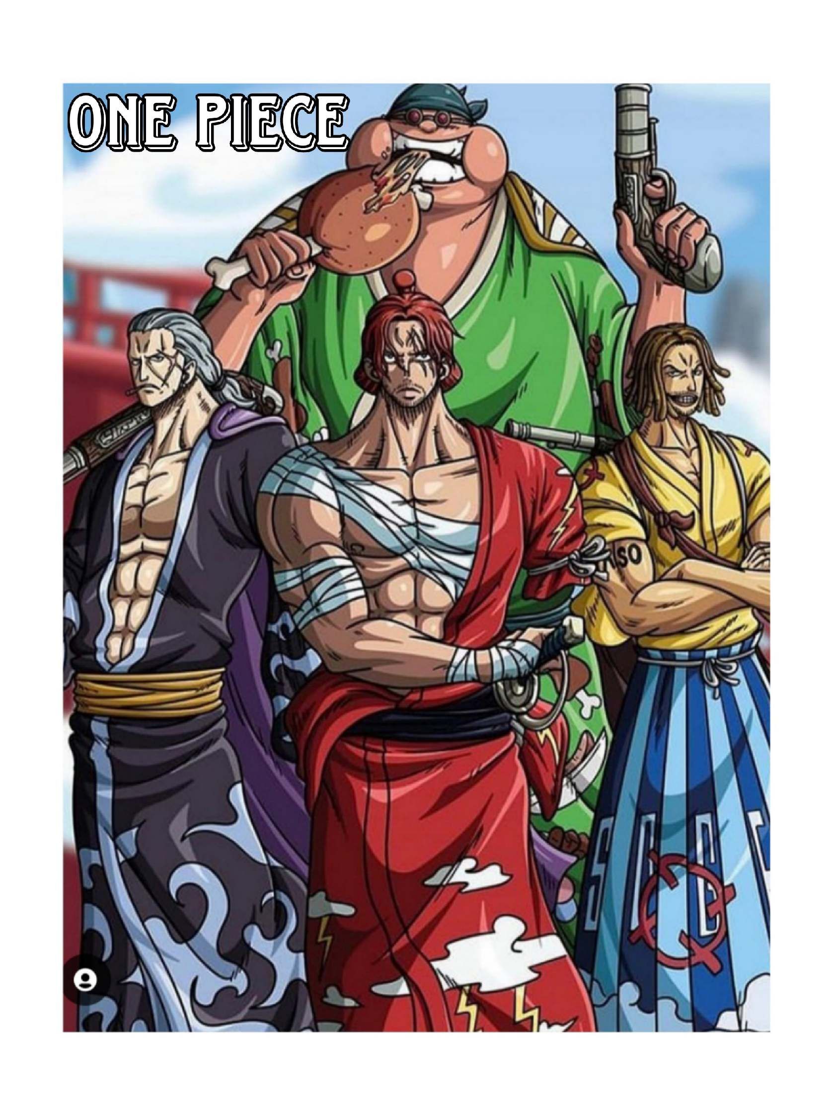 Ini Dia Trio Monster Bajak Laut Akagami No Shanks, Pemilik Kekuatan Haki Setara dengan Sang Kapten