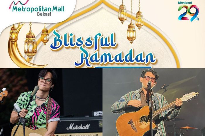 Berikut informasi terkait konser musik dari Dikta Wicaksono dan Budi Doremi di Metropolitan Mall Bekasi. /Kolase foto/Instagram/@metmalbekasi @dikta @datok_shark