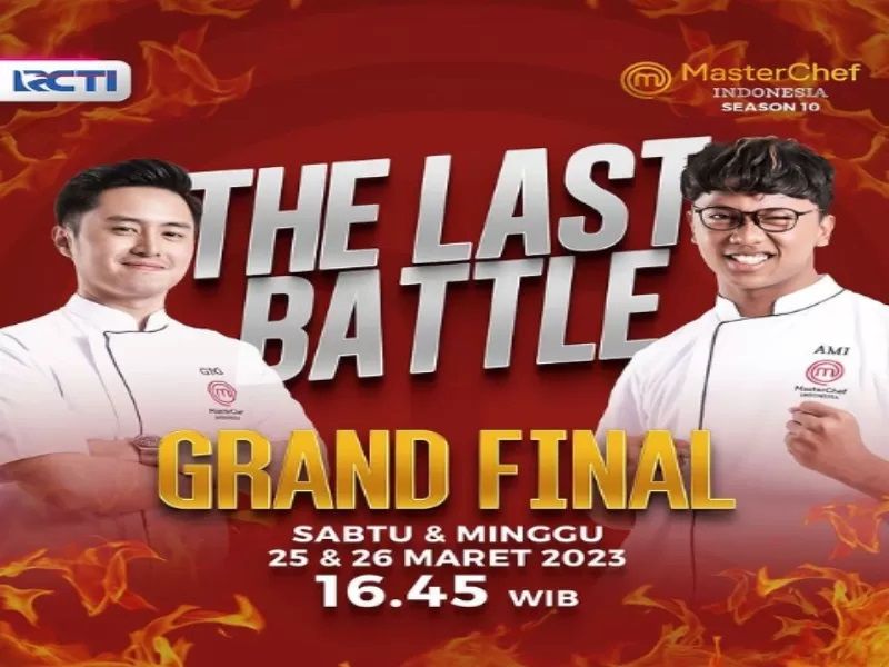 Link live streaming Grand Final Masterchef Indonesia Season 10 antara Gio dan Ami sore ini di RCTI Plus.