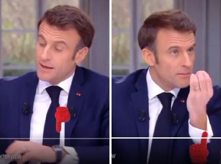 Video Macron melepas jam tangan yang diklaim netizen jam mahal