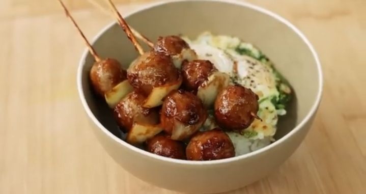 Resep nasi bakso bakar yang praktis dibuatnya dan cocok untuk sahur.