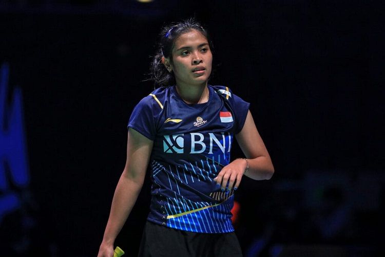 Gregoria Mariska saat berlaga di All England