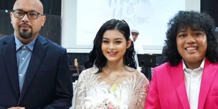 Pernikahan Marshel Widianto dan Yensen Indiani di Gereja/Instagram/@marshel_widianto
