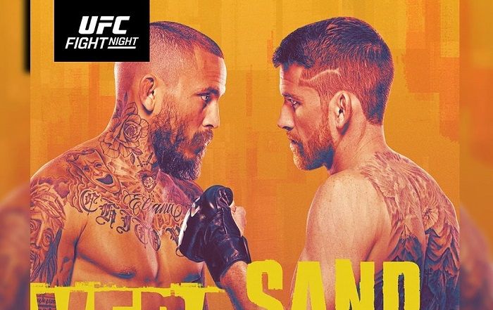 Marlon Vera vs Cory Sandhagen di UFC San Antonio 2023/instagram/@ufc