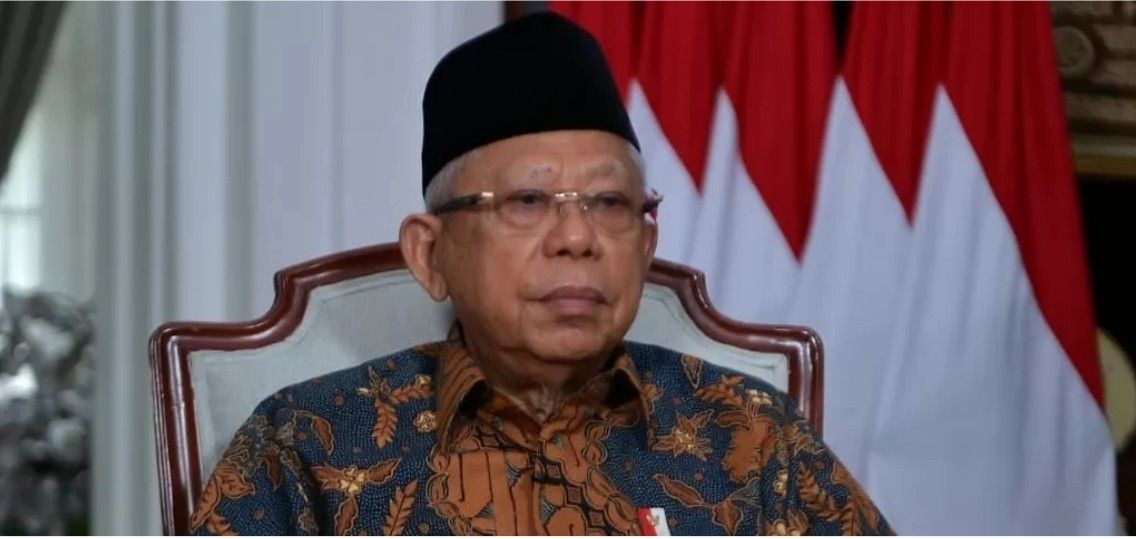 Wakil Presiden (Wapres) K. H. Mar’uf Amin