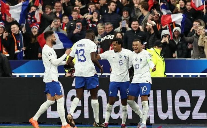 Prancis menundukkan Belanda 4-0 pada kualifikasi Piala Eropa 2024.
