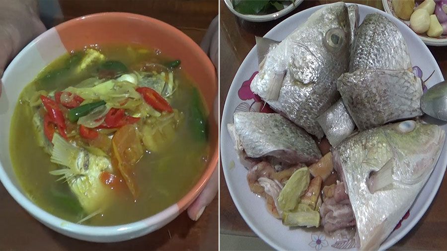 Rekomendasi resep masak sop ikan kakap putih palumara khas Makasar Sulawesi Selatan untuk menu buka puasa Ramadan 2023.