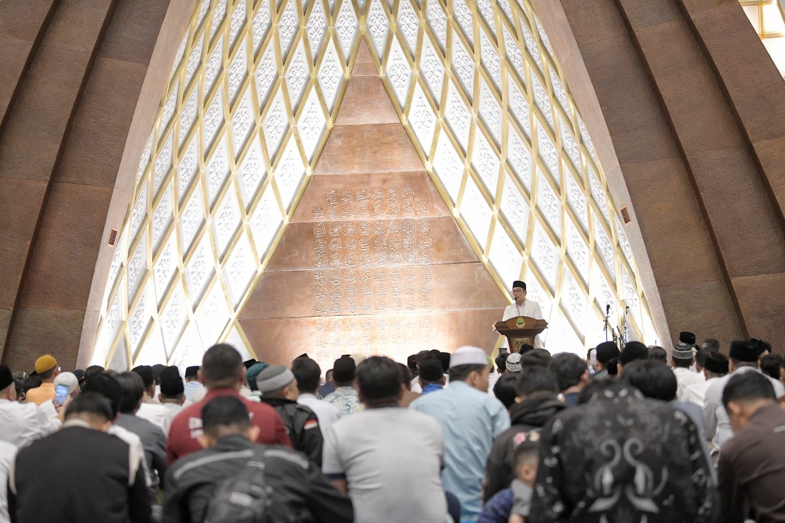 Ridwan Kamil umumkan pada Senin 27 Maret 2023 akan dilakukan peresmian Galeri Rasulullah di Masjid Raya Al Jabar Bandung