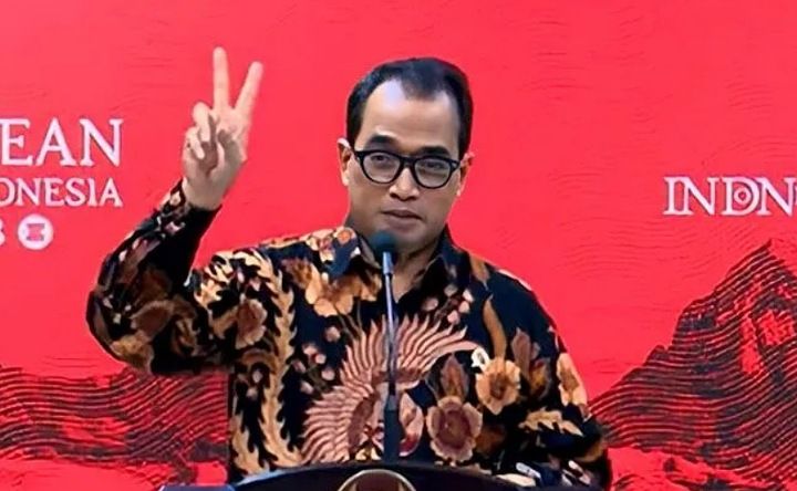 Tangkapan layar - Menteri Perhubungan Budi Karya Sumadi menyampaikan keterangan pers selepas rapat terbatas persiapan arus mudik di Kantor Presiden, Jakarta, Jumat (24/3/2023).