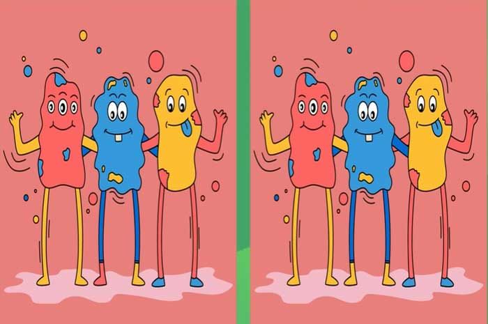 Jika benar kamu jeli dan jenius, harusnya bisa menyelesaikan dan menemukan letak perbedaan gambar tes IQ.