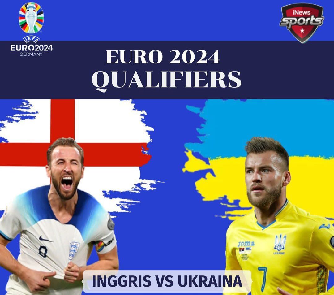Link live streaming RCTI, siaran langsung Inggris vs Ukraina malam ini 26 Maret 2023