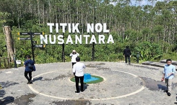 Titik Nol IKN, di Penajam Paser Utara, Kaltim