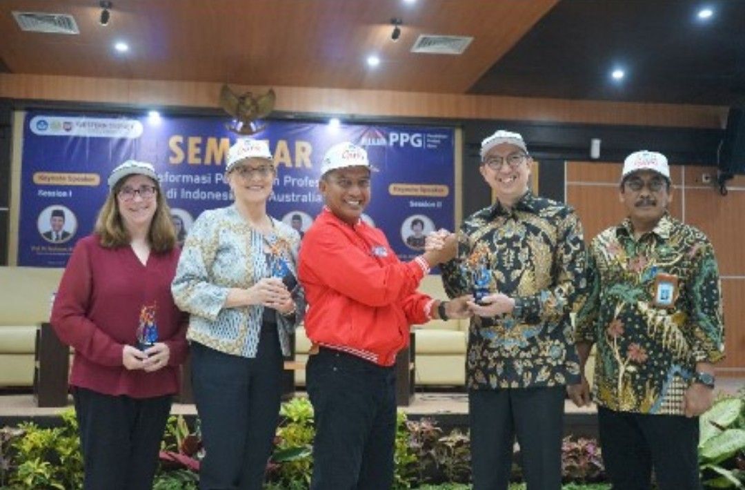 Direktorat PPG menggelar seminar transformasi pendidikan yang melibatkan Indonesia dan Australia.